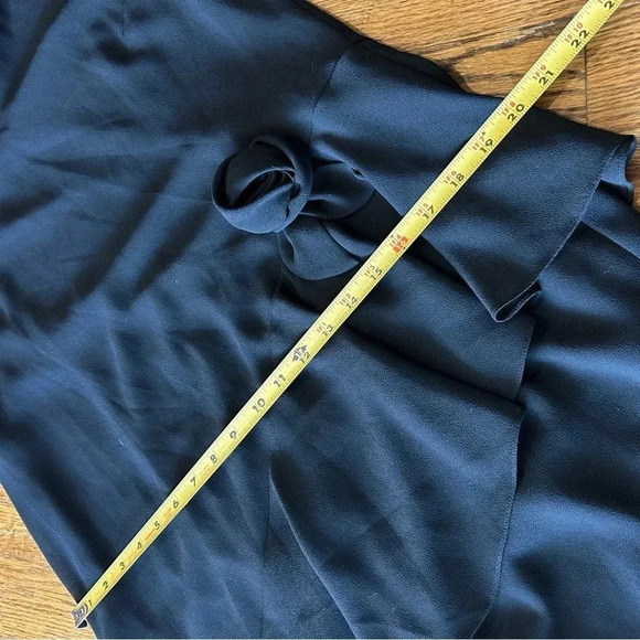 Vintage SANDRO Black Dress Ruffles - See Pictures For Measurements - Picture 8 of 8